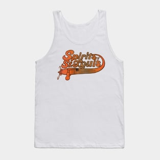 Retro Defunct Spirits of St Louis Basketball Tank Top